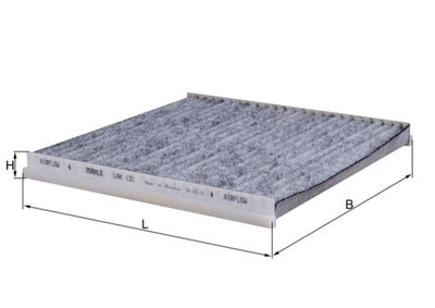 Фильтр, воздух во внутренном пространстве MAHLE LAK 131