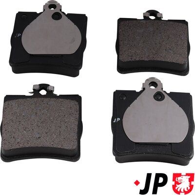 Bremžu uzliku kompl., Disku bremzes JP GROUP 1363700710