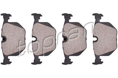 Bremžu uzliku kompl., Disku bremzes TOPRAN 500 794