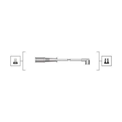 Augstsprieguma vadu komplekts MAGNETI MARELLI 941319170070