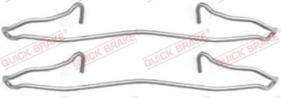 Piederumu komplekts, Disku bremžu uzlikas QUICK BRAKE 109-1057