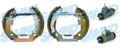 Комплект тормозных колодок SAMKO KEG085