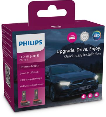 Kvēlspuldze, Tālās gaismas lukturis PHILIPS 11362U2500CX