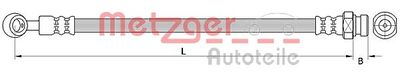Тормозной шланг METZGER 4111047