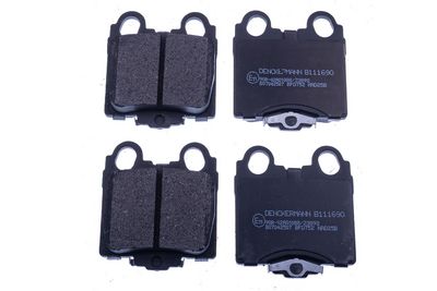 Bremžu uzliku kompl., Disku bremzes DENCKERMANN B111690