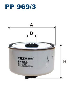 Degvielas filtrs FILTRON PP 969/3