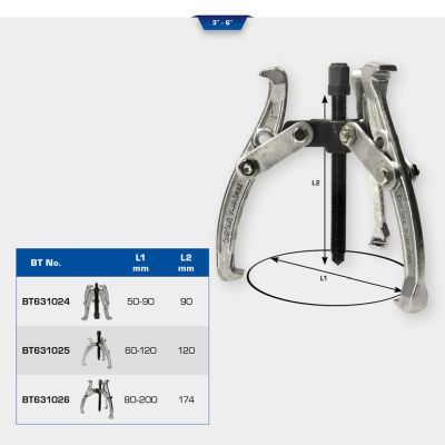 Iekšējais/Ārējais novilcējs KS TOOLS BT631024