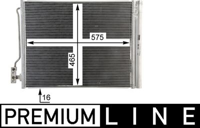 Kondensators, Gaisa kond. sistēma MAHLE AC 67 000P