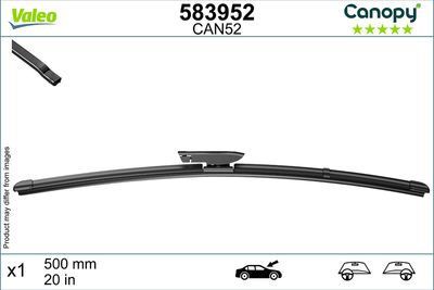 Stikla tīrītāja slotiņa VALEO 583952