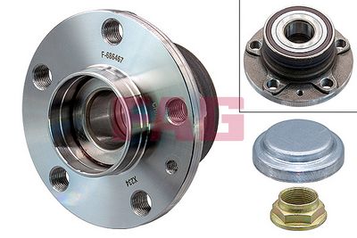 Комплект подшипника ступицы колеса Schaeffler FAG 713 6400 10