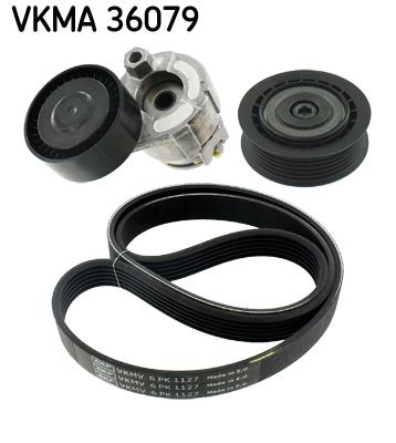 Поликлиновой ременный комплект SKF VKMA 36079