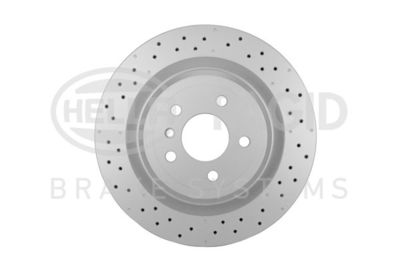 Bremžu diski HELLA PAGID 8DD 355 122-551