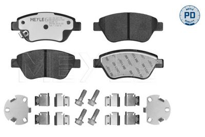 Комплект тормозных колодок, дисковый тормоз MEYLE 025 239 8217/PD