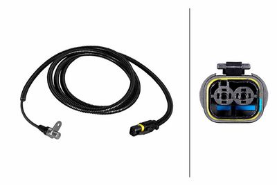 Датчик, частота вращения колеса HELLA 6PU 230 052-521