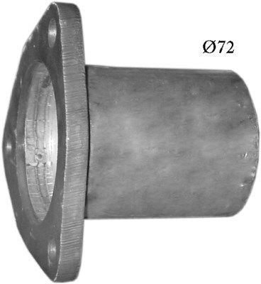 Труба выхлопного газа POLMO 78.01
