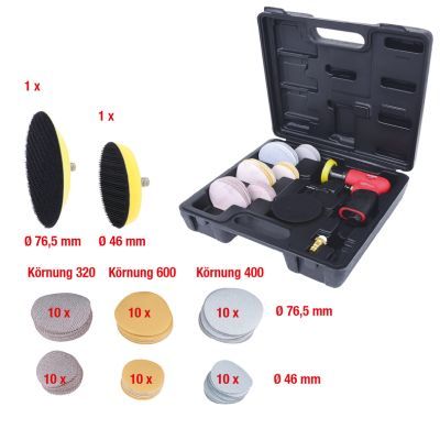 Ekscentra slīpmašīnas komplekts (Pneimatiskais) KS TOOLS 515.5110