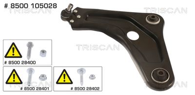 Рычаг независимой подвески колеса, подвеска колеса TRISCAN 8500 105028