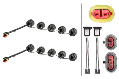 Dienas gaismas lukturu komplekts HELLA 2PT 010 458-711