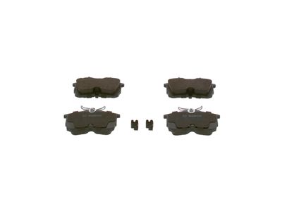 Bremžu uzliku kompl., Disku bremzes BOSCH 0 986 424 661