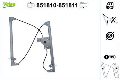 Стеклоподъемник VALEO 851810