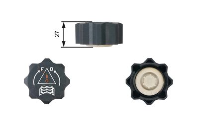 Vāciņš, Dzesēšanas šķidruma rezervuārs GATES RC210