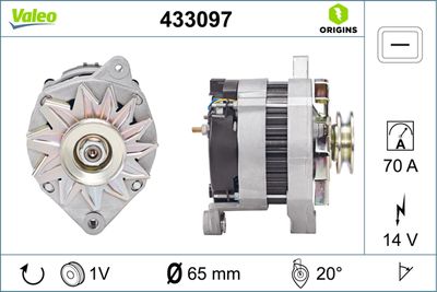 Генератор VALEO 433097