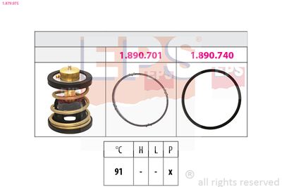 Termostats, Dzesēšanas šķidrums EPS 1.879.975