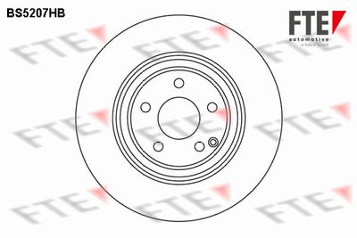 Тормозной диск FTE 9082552