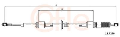 Трос, механическая коробка передач COFLE 12.7296