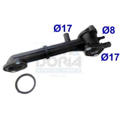 Фланец охлаждающей жидкости MEAT & DORIA 93236