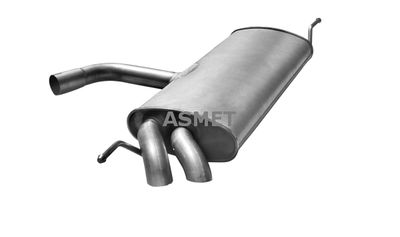 Глушитель выхлопных газов конечный ASMET 03.125