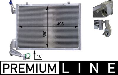 Конденсатор, кондиционер MAHLE AC 9 000P