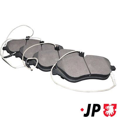 Комплект тормозных колодок, дисковый тормоз JP GROUP 4163601410