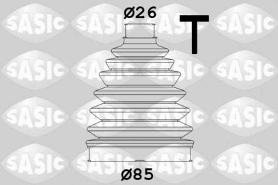 Комплект пыльника, приводной вал SASIC 1904021