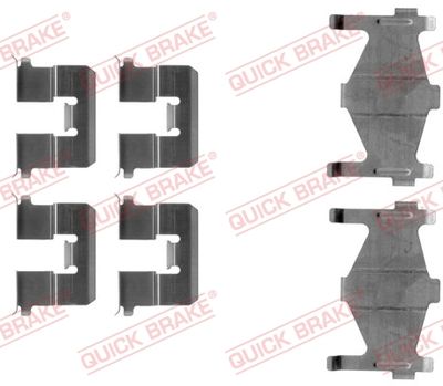 Piederumu komplekts, Disku bremžu uzlikas QUICK BRAKE 109-1206