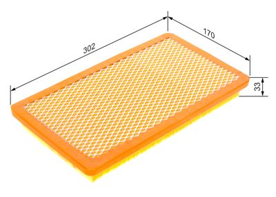 Воздушный фильтр BOSCH 1457432150