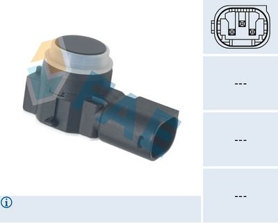 Датчик, система помощи при парковке FAE 66102