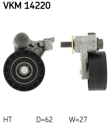 Натяжной ролик, ремень ГРМ SKF VKM 14220