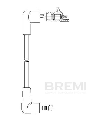 Augstsprieguma vads BREMI 445/40