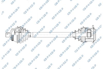Приводной вал GSP 299119