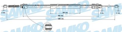 Тросик, cтояночный тормоз SAMKO C0740B