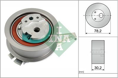 Натяжной ролик, ремень ГРМ Schaeffler INA 531 0929 10