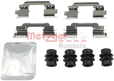 Комплектующие, колодки дискового тормоза METZGER 109-0010