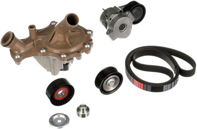 Ūdenssūknis + ķīļrievu siksnas komplekts GATES KP26PK1670