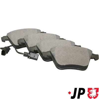 Комплект тормозных колодок, дисковый тормоз JP GROUP 1163602610