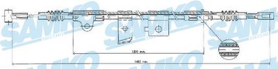 Тросик, cтояночный тормоз SAMKO C0496B