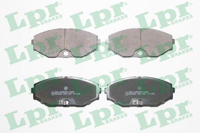 Bremžu uzliku kompl., Disku bremzes LPR 05P1357