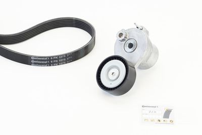 Ķīļrievu siksnu komplekts CONTINENTAL CTAM 6PK1075K1