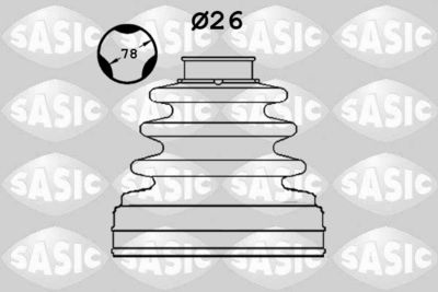 Комплект пыльника, приводной вал SASIC 1906085