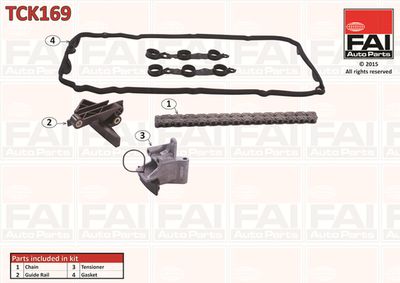 Комплект цели привода распредвала FAI AutoParts TCK169